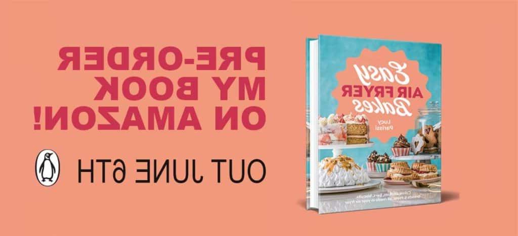 Προπαραγγελία του βιβλίου Easy Air Fryer Bakes στο Amazon