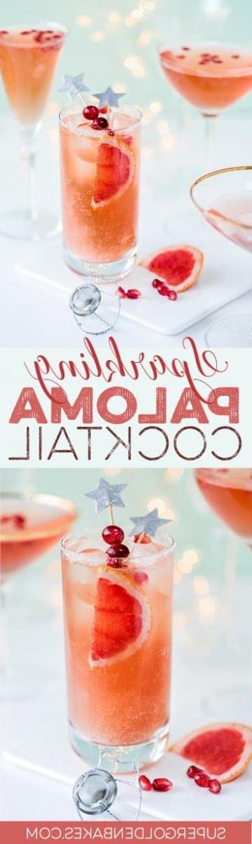 Κοκτέιλ Παραμονής Πρωτοχρονιάς: η Sparkling Paloma και το French Kiss - ιδανικά για να ξεκινήσει το πάρτι!