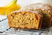 Decadent Glazed Banana Bread
