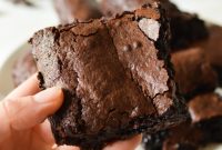 Fudgy Condensed Milk Brownies