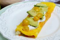 Garden Veggie and Avocado Omelette