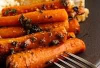 Maple-Glazed Roasted Carrots
