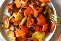 Golden Honey Roasted Carrots and Parsnips