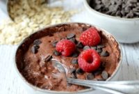 Decadent Dark Chocolate Overnight Oats
