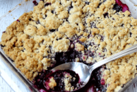 Delicious Gluten-Free Blueberry Crisp