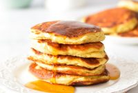 Fluffy Honey Pancakes