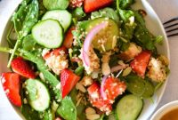 Strawberry Cucumber Delight