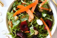Sweet Cherry Arugula Salad
