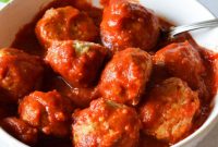 Perfectly Baked Turkey Meatballs
