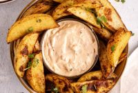Smoky Chipotle Baked Potato Wedges