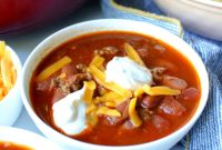 Simple Homestyle Chili