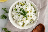 Fragrant Herb and Pea Rice
