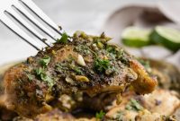 Zesty Chimichurri Chicken Thighs