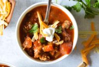 Simple Turkey Chili