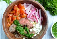 Zesty Chimichurri Steak Bowl
