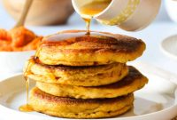 Spiced Gluten Free Pumpkin Pancakes