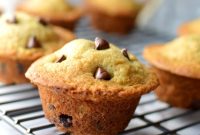Moist Gluten Free Banana Chocolate Chip Muffins