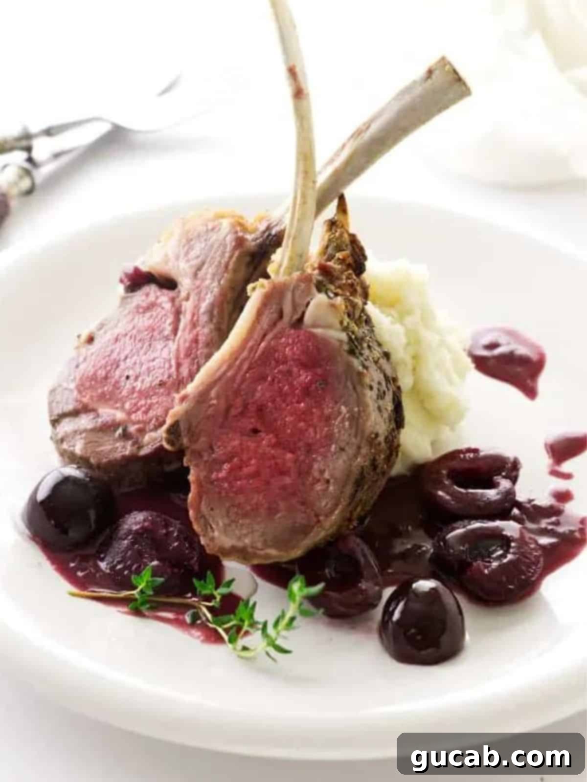 Beyond the Bowl: Creative Frozen Cherry Recipes 22 rack of lamb with cherry sauce