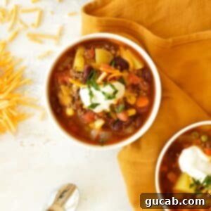 Ranch Hand's Robust Stew 7 a bowl of cowboy soup