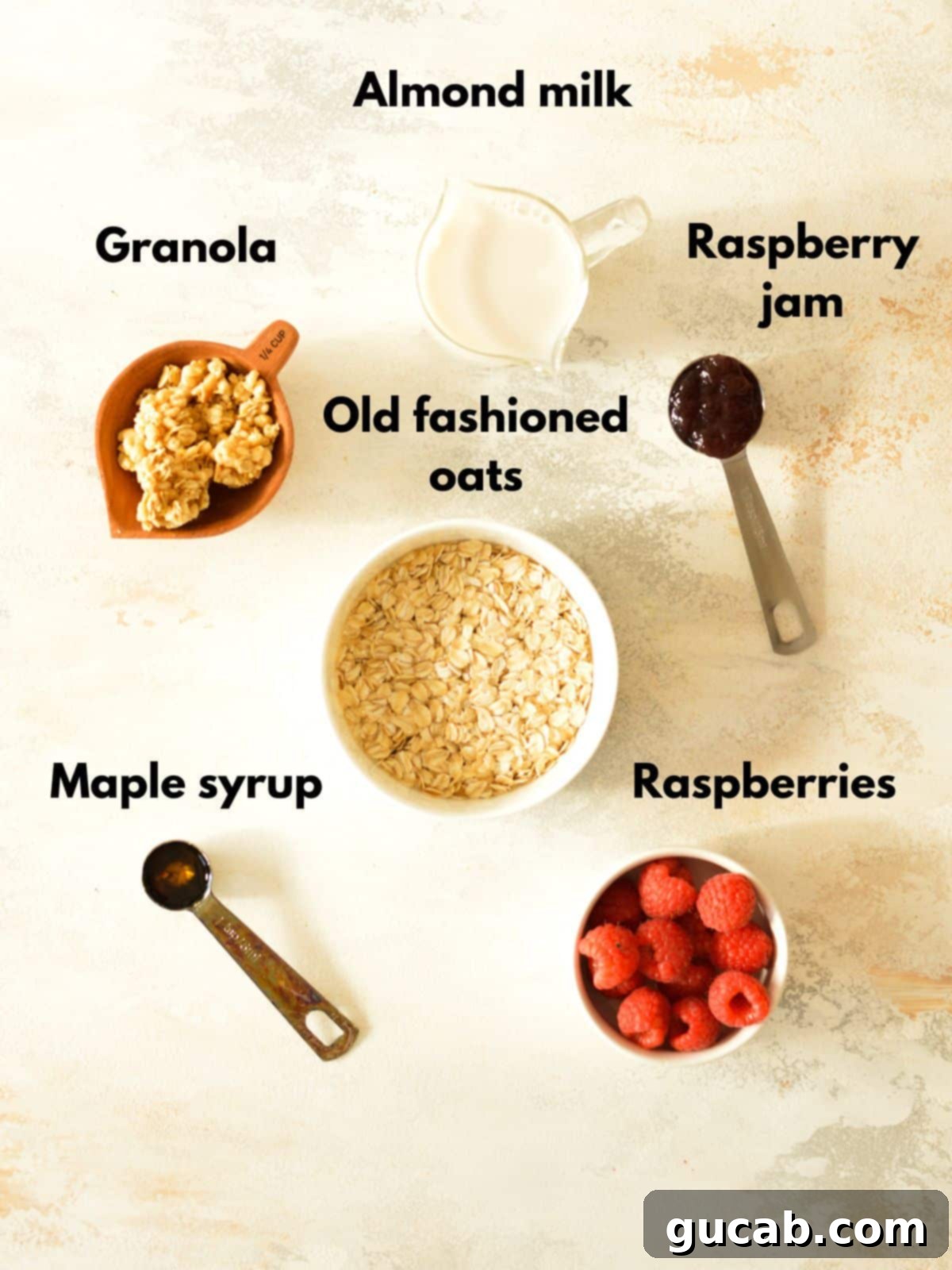 ingredients for overnight oats