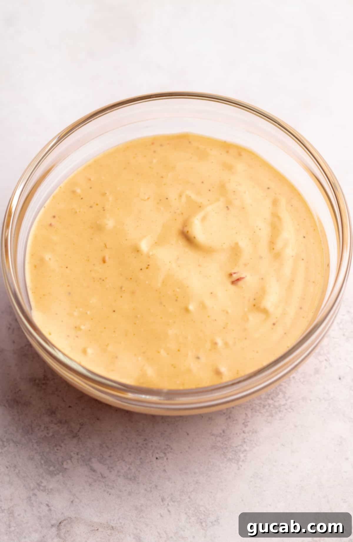 a bowl of boom boom sauce