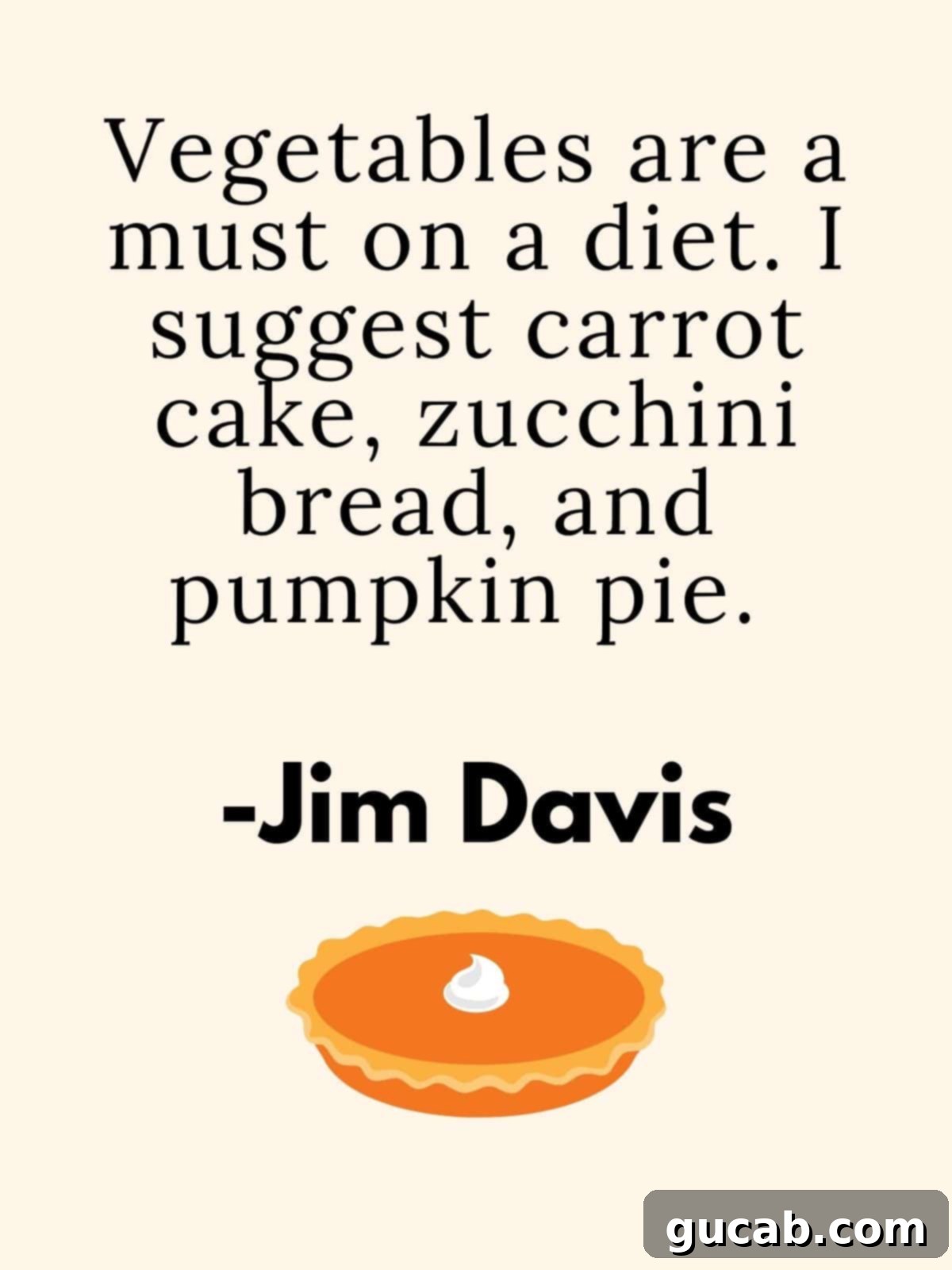 pumpkin pie.