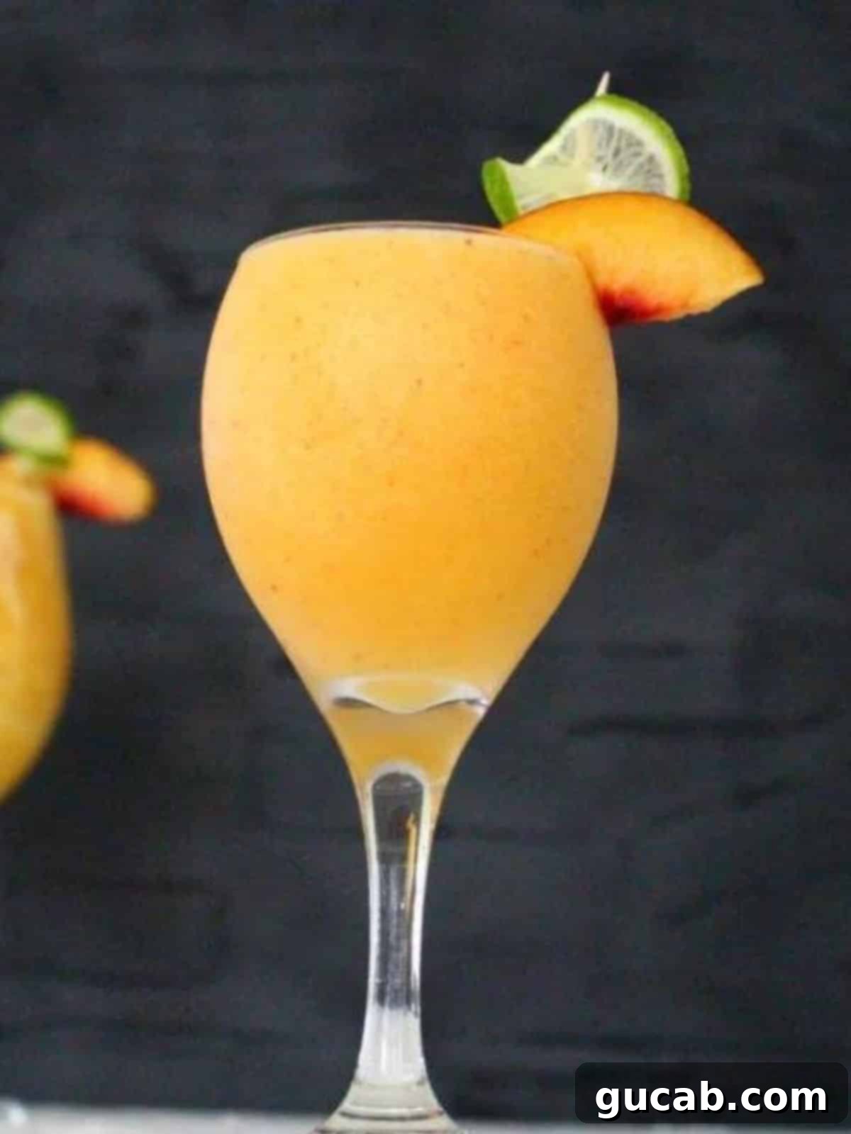Sweet Chill: 15 Irresistible Frozen Peach Recipes 4 a peach daiquiri.