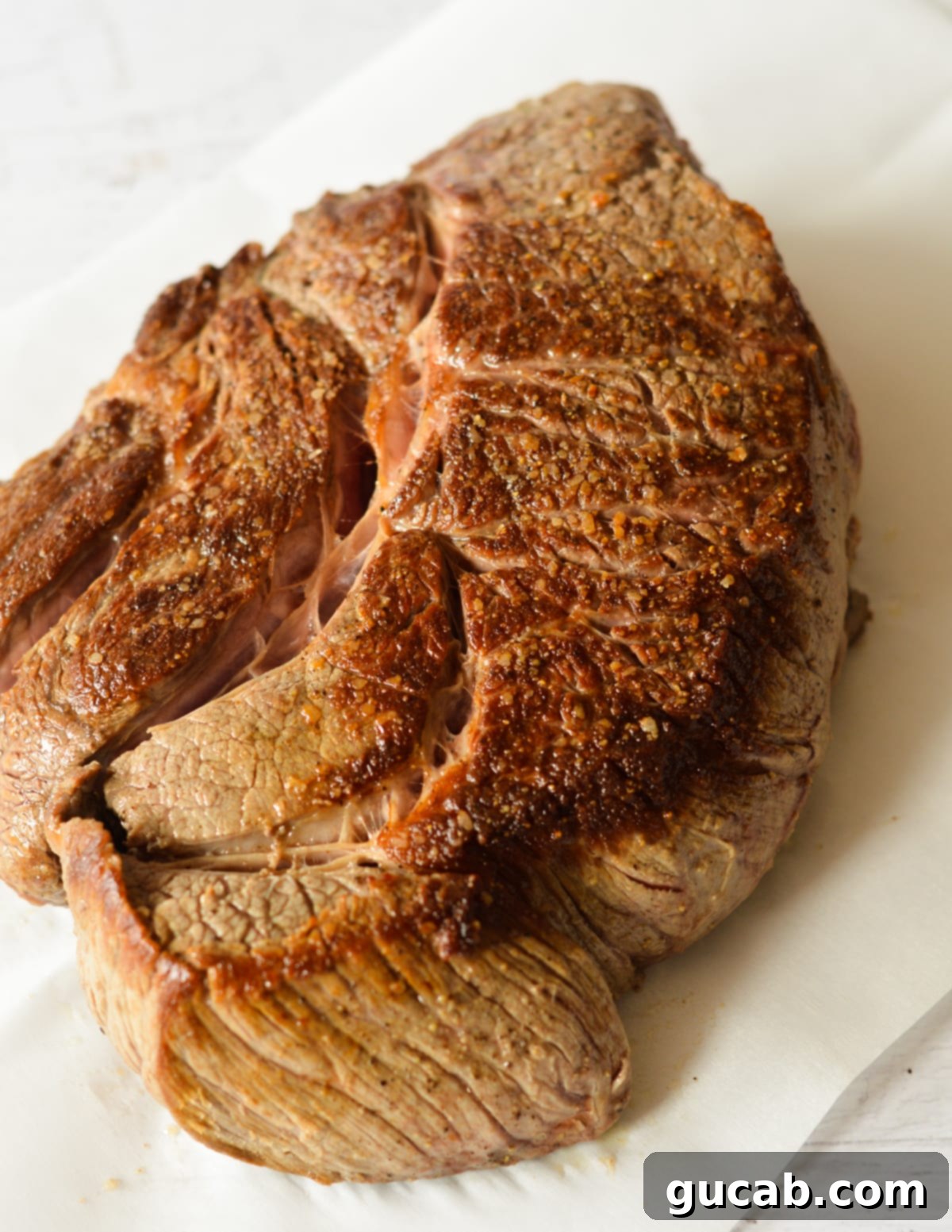 caramelized chuck roast. 