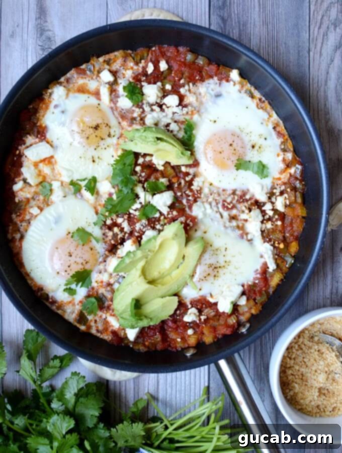 shakshuka with feta