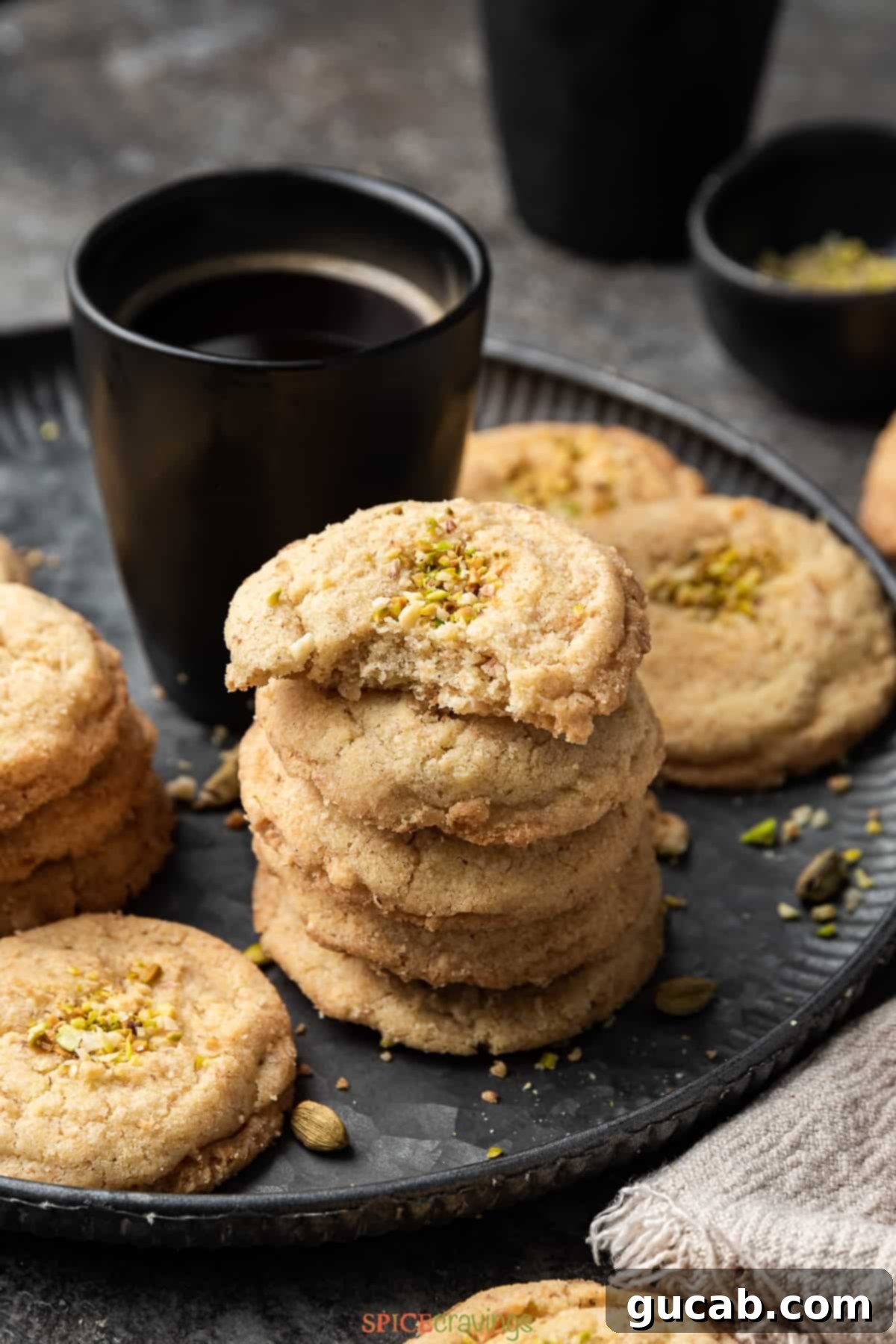 Next-Level Cookies: 25 Recipes You Need to Bake 19 A stack of beautifully spiced Indian almond cookies.