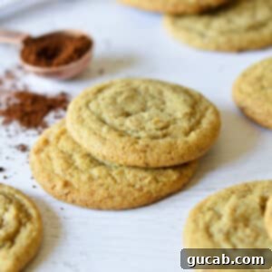 A stack of delicious coffee cookies, ready to be enjoyed.