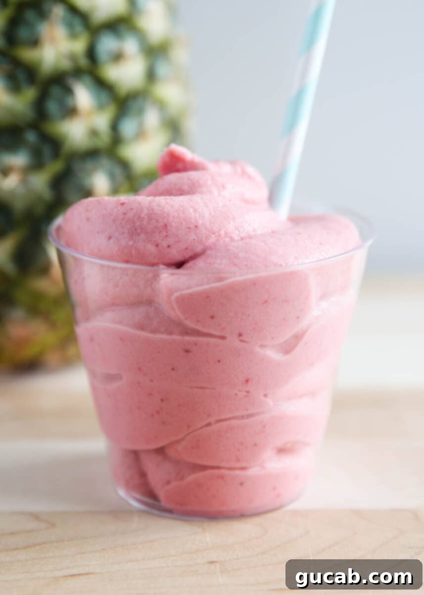 strawberry dole whip.