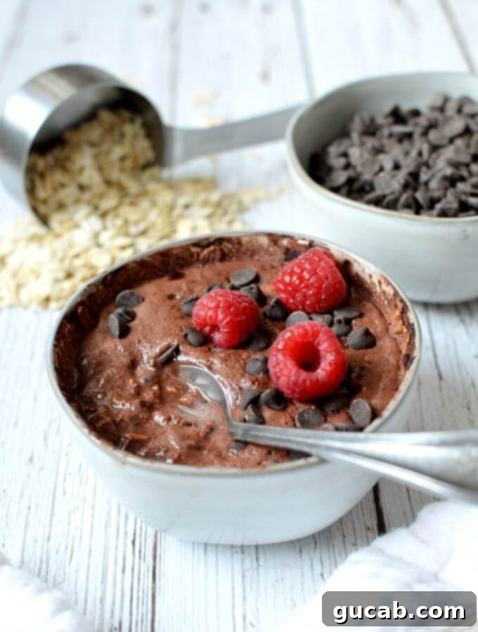 chocolate overnight oats