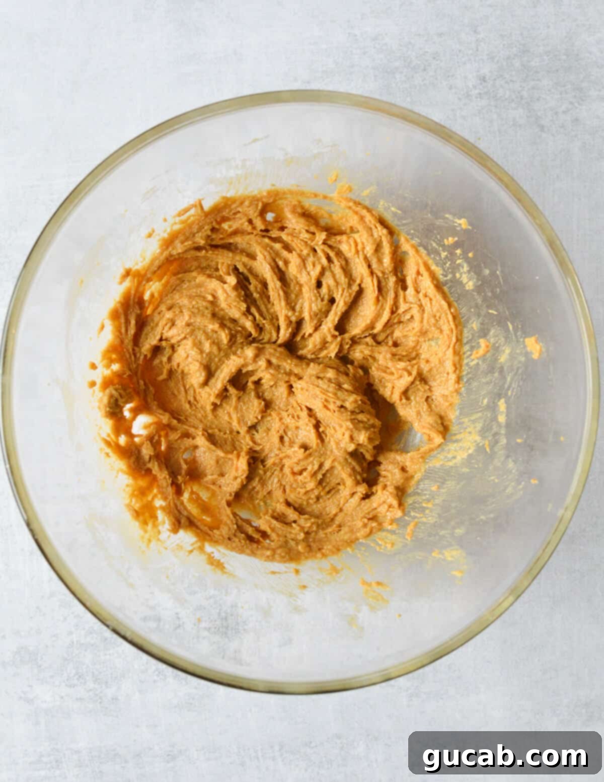 peanut butter cookie dough in a bowl 