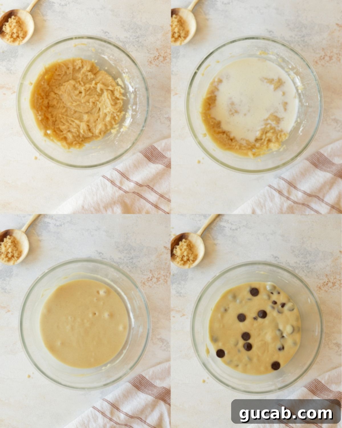 how to make gluten free muffin batter