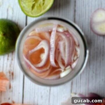 Effortless Pickled Shallots 5 a jar of pickled shallots