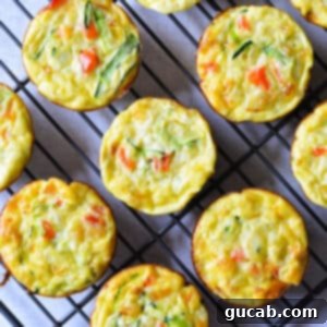 egg bites on a wire rack