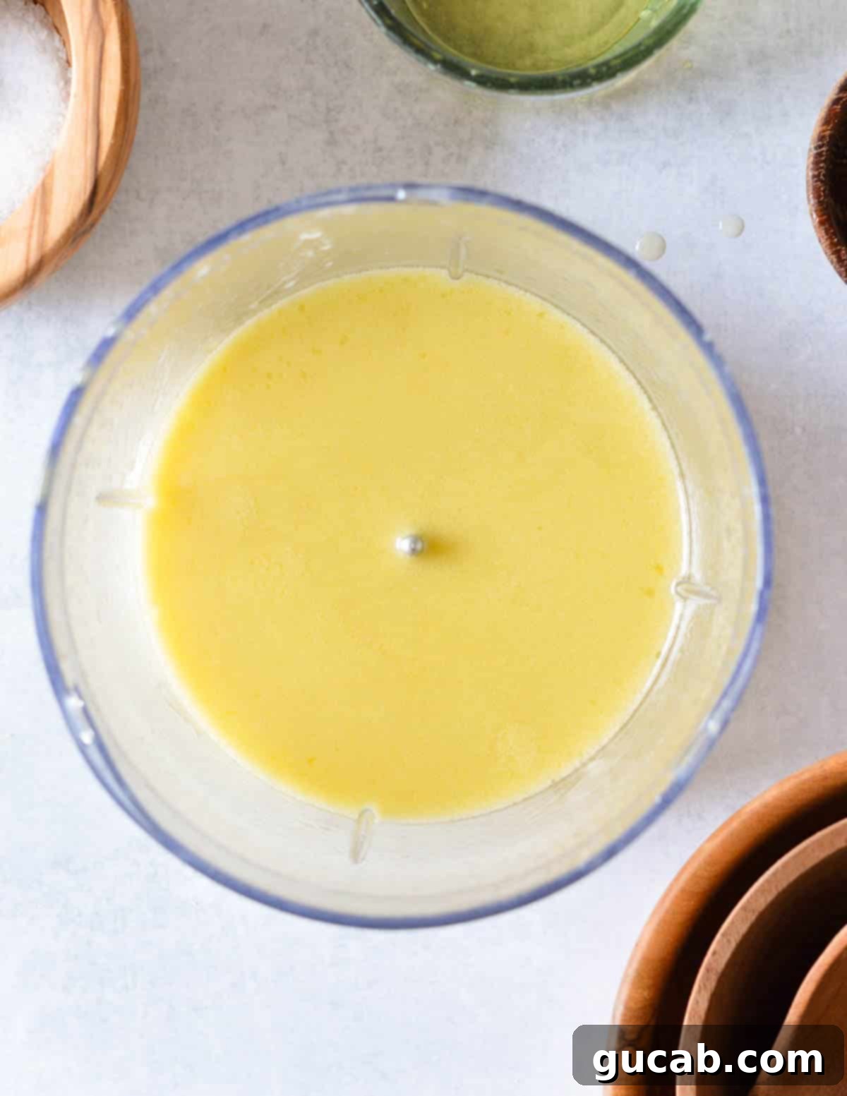 apple maple vinaigrette in a small food processor. 