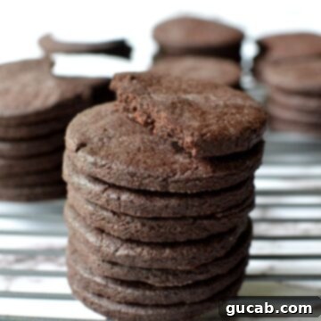 gluten free chocolate wafer cookies