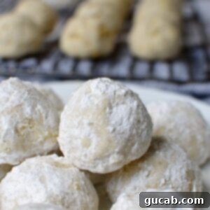 gluten free snowball cookies
