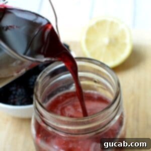 blackberry simple syrup