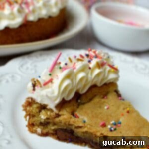 Ultimate Gluten-Free Cookie Cake 9 slice of gluten free cookie cake with frosting