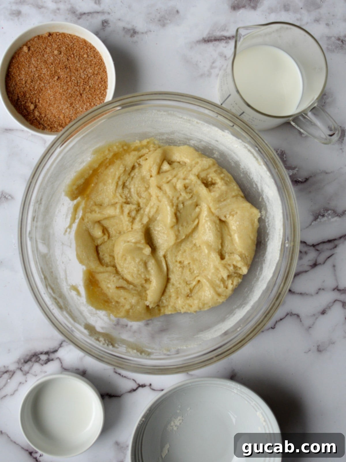 Delicious Gluten Free Cinnamon Swirl Bread 5 gluten free batter