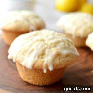 gluten free lemon muffins