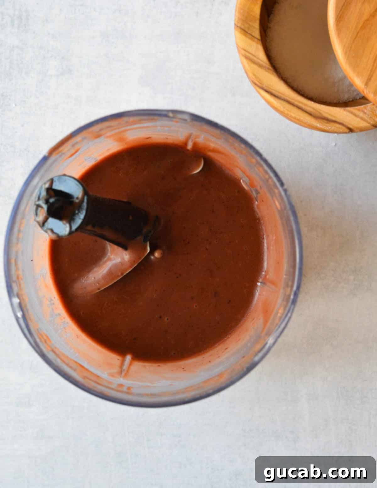 balsamic jam dressing in a food processor.