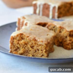 a plate of gingerbread cake slices