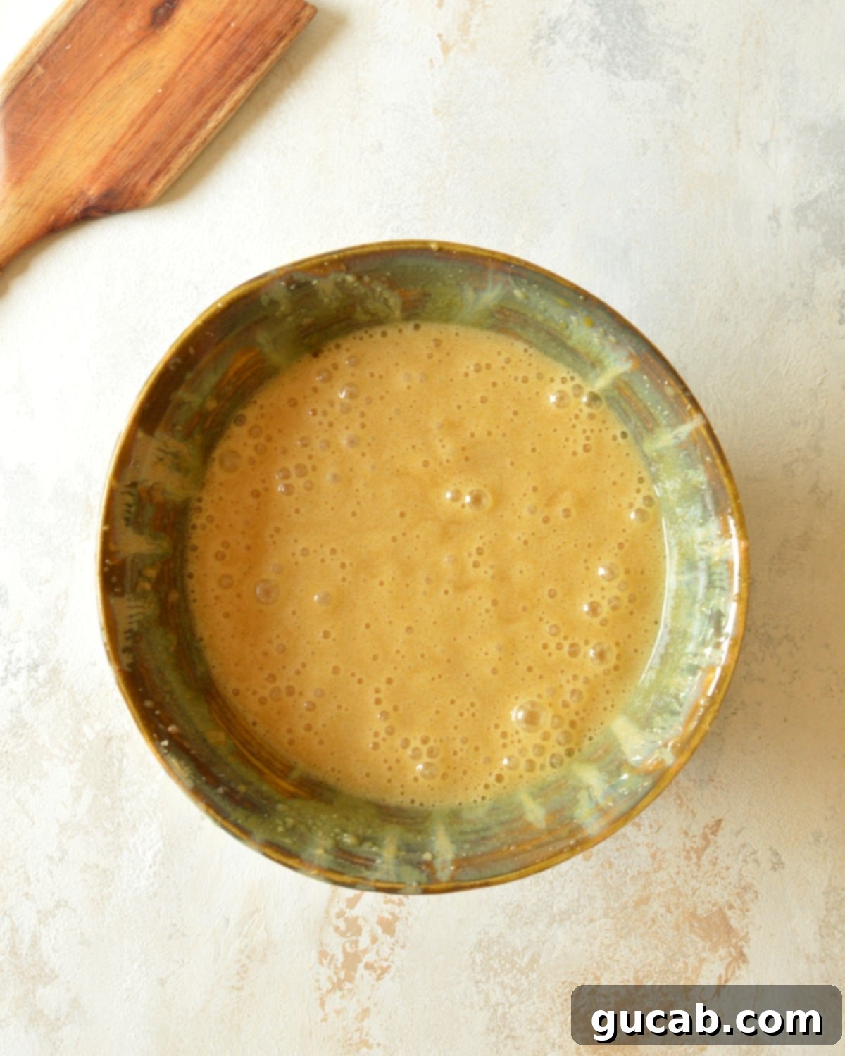 Golden Gluten and Dairy-Free Yellow Cake 5 gluten-free cake batter