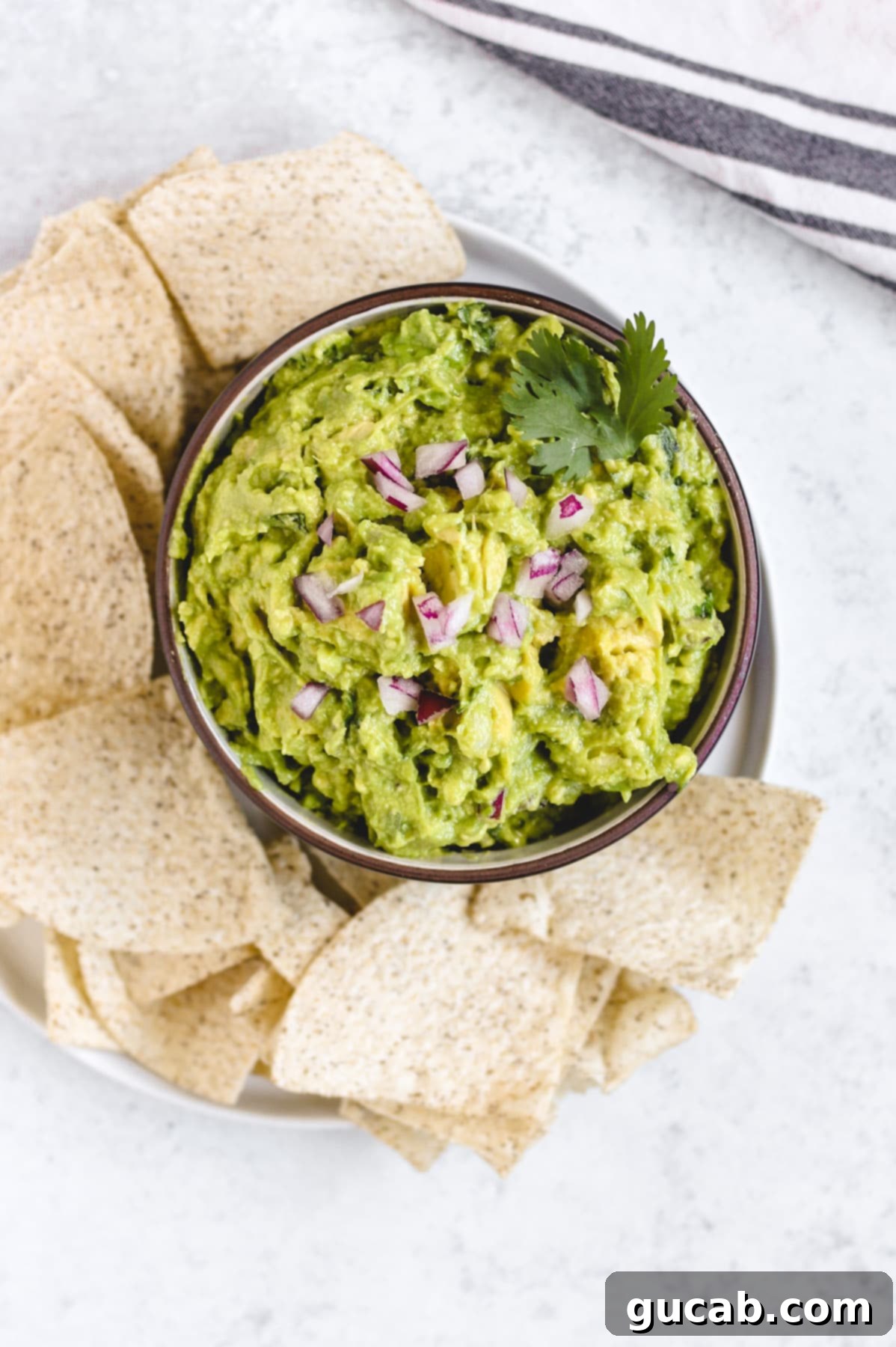 a bowl of guacamole