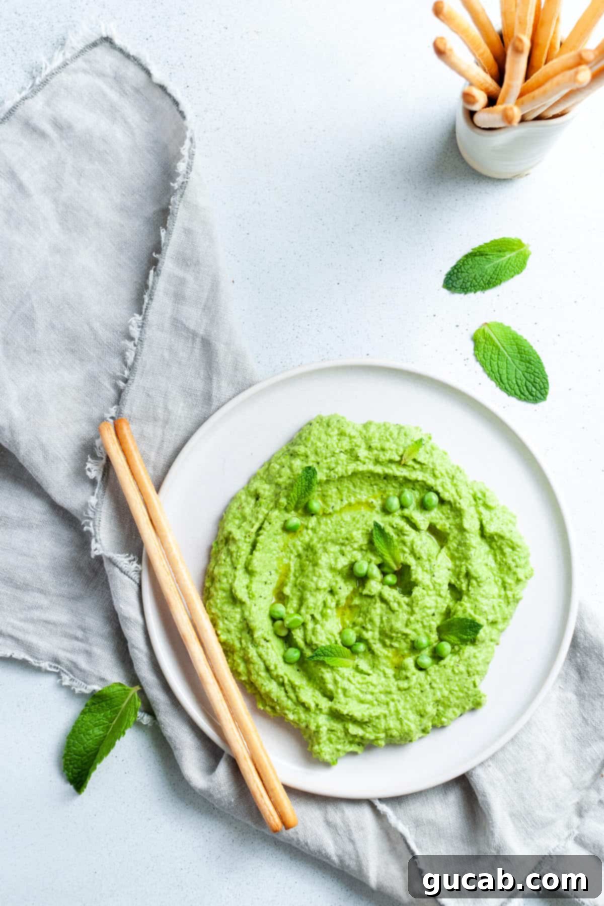 pea and mint dip 