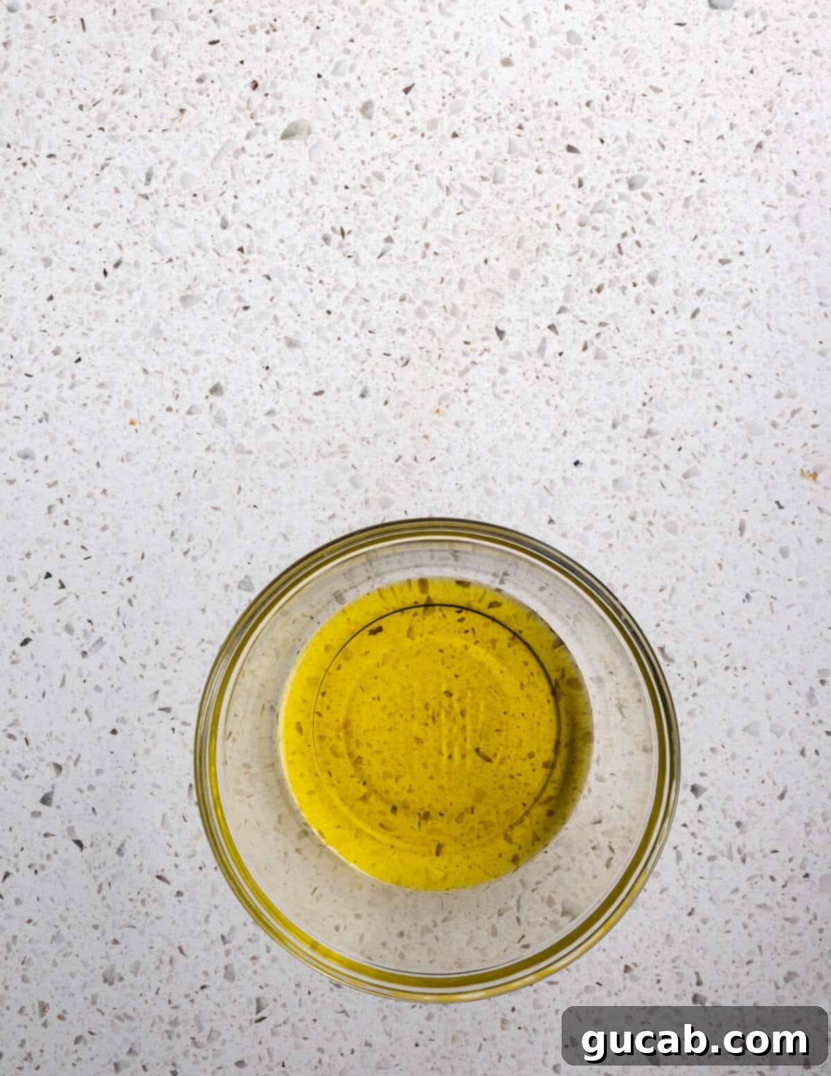 Fig Infusion: A Twist on Vinaigrette 4 Close-up of olive oil in a small bowl